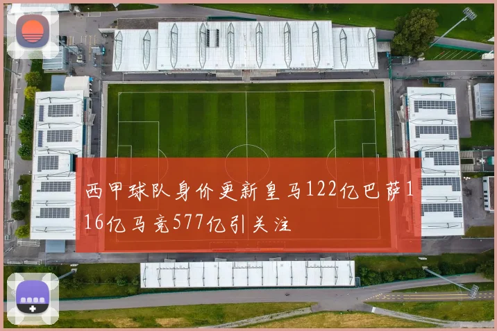 西甲球队身价更新皇马122亿巴萨116亿马竞577亿引关注